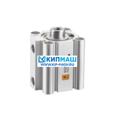 SQN50x30-S-M EMC - Пневмоцилиндр, 50x30мм, JIS, G1/4, двуст. действия, шток нар. резьба M18x1.5 - SQN50x30-S-M