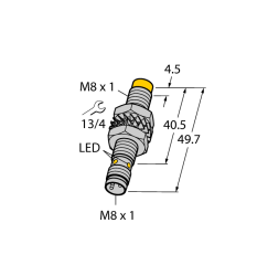 Индуктивный датчик TURCK NI5-M08E-AN6X-V1131 - NI5-M08E-AN6X-V1131