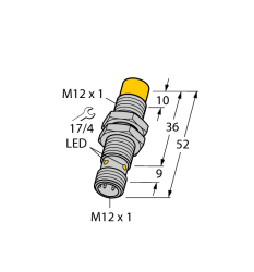 Индуктивный датчик TURCK NI10U-M12-AN6X-H1141 - NI10U-M12-AN6X-H1141