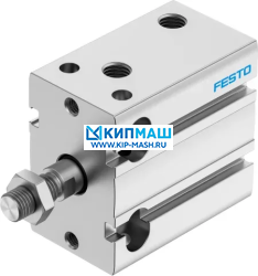 DPDM-32-20-PA 4828438 FESTO - Пневмоцилиндр, 32x20мм, G1/8, двуст. действия, шток нар. резьба M10x1.25 - 4828438