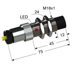 Индуктивный датчик Мега-К VB2G-18M75-8N31-Z - C777