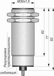 Емкостной датчик СКБ Индукция E06-NO-AC-Z(Л63) - 12241