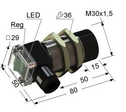 Емкостный датчик PS1-30M80-30N51-B - 4023