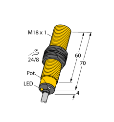 Емкостной датчик TURCK BC5-S18-Y1X - BC5-S18-Y1X