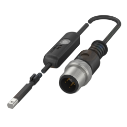 Магнитный датчик для цилиндра Balluff BMF 203K-H-PI-C-A8-S4-00,3 - BMF 203K-H-PI-C-A8-S4-00,3