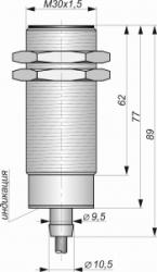 Индуктивный датчик СКБ Индукция И26-NO/NC-AC-Z(Л63) - 13514