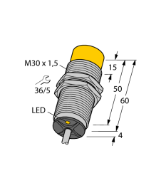 Индуктивный датчик TURCK NI20-M30-VN6X 7M - NI20-M30-VN6X 7M