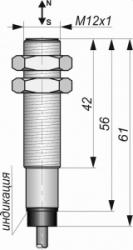 Датчик для цилиндров СКБ Индукция Г01-NO(Л63) - 13104