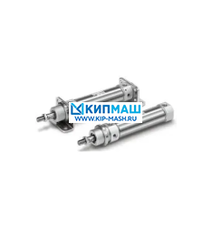 CD75E40-250-B SMC - Пневмоцилиндр, 40x250мм,G1/4, двуст. действия, шток нар. резьба M12 - CD75E40-250-B