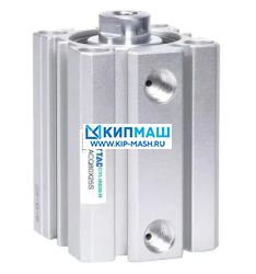 ACQ32X75S AirTAC - Пневмоцилиндр, 32x75мм, JIS, R1/8, двуст. действия, шток вн. резьба M8 - ACQ32X75S