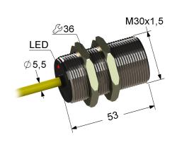 Индуктивный датчик Мега-К VB2-30M53-10B21-K - C543
