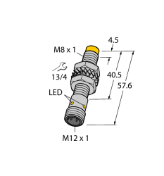 Индуктивный датчик TURCK NI5-M08E-VP6X-H1341 - NI5-M08E-VP6X-H1341