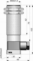 Индуктивный датчик СКБ Индукция И25-NO-AC-K-Z-BT(Л63) - 11493