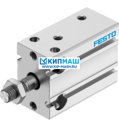 DPDM-20-10-PA 4840800 FESTO - Пневмоцилиндр, 20x10мм, M5, двуст. действия, шток нар. резьба M8 - 4840800