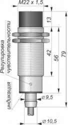 Емкостной датчик СКБ Индукция E051-NO-PNP(Д16Т) - 12297
