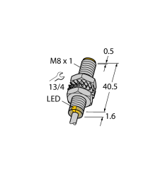 Индуктивный датчик TURCK BI3-M08E-AN6X - BI3-M08E-AN6X
