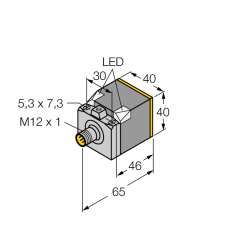 Индуктивный датчик TURCK BI20U-CK40-AN6X2-H1141 - BI20U-CK40-AN6X2-H1141