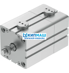 ADN-80- 548220 FESTO - Пневмоцилиндр, 80мм, ISO 21287, G1/8, двуст. действия, шток вн. резьба M16x1.5 - 548220