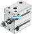 DPDM-32-15-PA 4828437 FESTO - Пневмоцилиндр, 32x15мм, G1/8, двуст. действия, шток нар. резьба M10x1.25 - 4828437