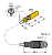Магнитный датчик TURCK BIM-UNT-AP6X-0.6-RS4/S1160 - BIM-UNT-AP6X-0.6-RS4/S1160
