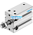 DPDM-25-20-PA 4829573 FESTO - Пневмоцилиндр, 25x20мм, M5, двуст. действия, шток нар. резьба M10x1.25 - 4829573