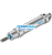 CRDSNU-B-16-200-P-A-MG-A1 8073767 FESTO - Пневмоцилиндр, 16x200мм, ISO 6432, G1/8, двуст. действия, шток нар. резьба M6 - 8073767