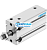 DPDM-20-30-PA 4840804 FESTO - Пневмоцилиндр, 20x30мм, M5, двуст. действия, шток нар. резьба M8 - 4840804