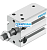 DPDM-25-15-PA 4829572 FESTO - Пневмоцилиндр, 25x15мм, M5, двуст. действия, шток нар. резьба M10x1.25 - 4829572