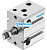 DPDM-32-5-PA 4828435 FESTO - Пневмоцилиндр, 32x5мм, G1/8, двуст. действия, шток нар. резьба M10x1.25 - 4828435