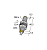 Индуктивный датчик TURCK BI2-M08E-VN6X 7M - BI2-M08E-VN6X 7M